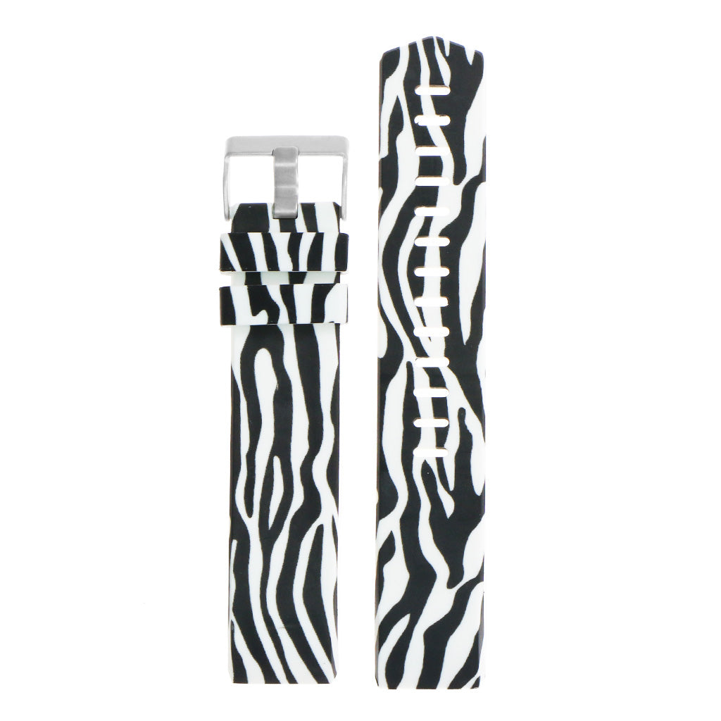 Patterned Silicone Strap for Fitbit Charge 2