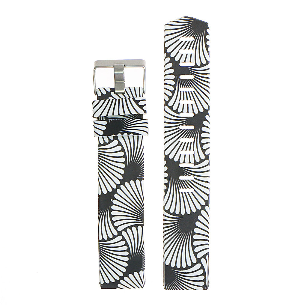 Patterned Silicone Strap for Fitbit Charge 2
