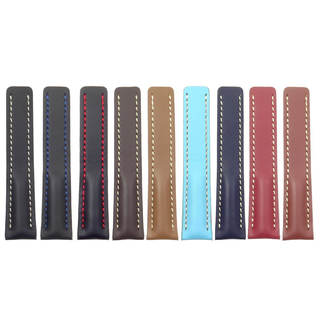 DASSARI Capital Smooth Italian Leather Strap Without Clasp