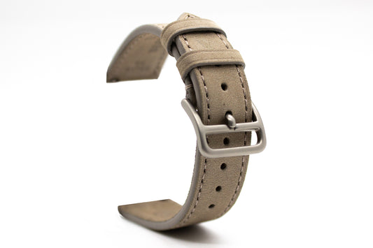 The Grahampton Watch Strap in Light Grey