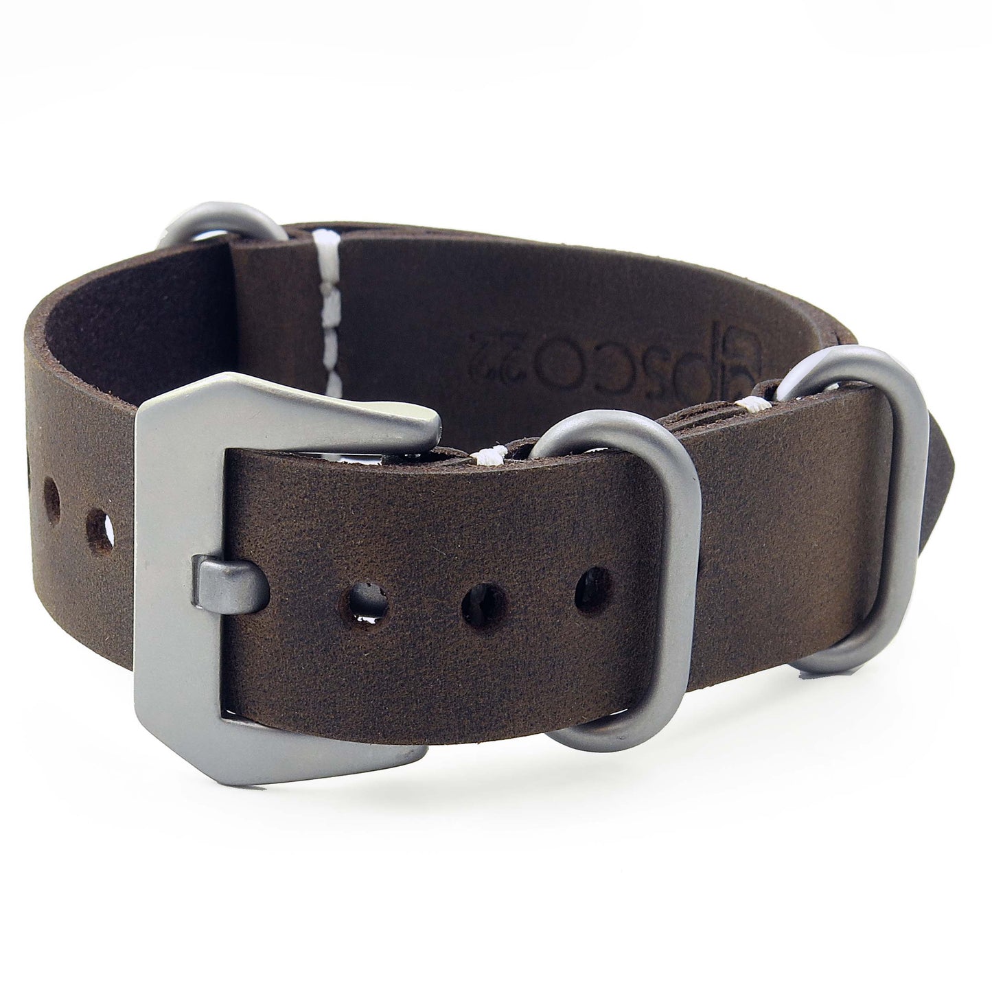 Brown Vintage Leather NATO Strap