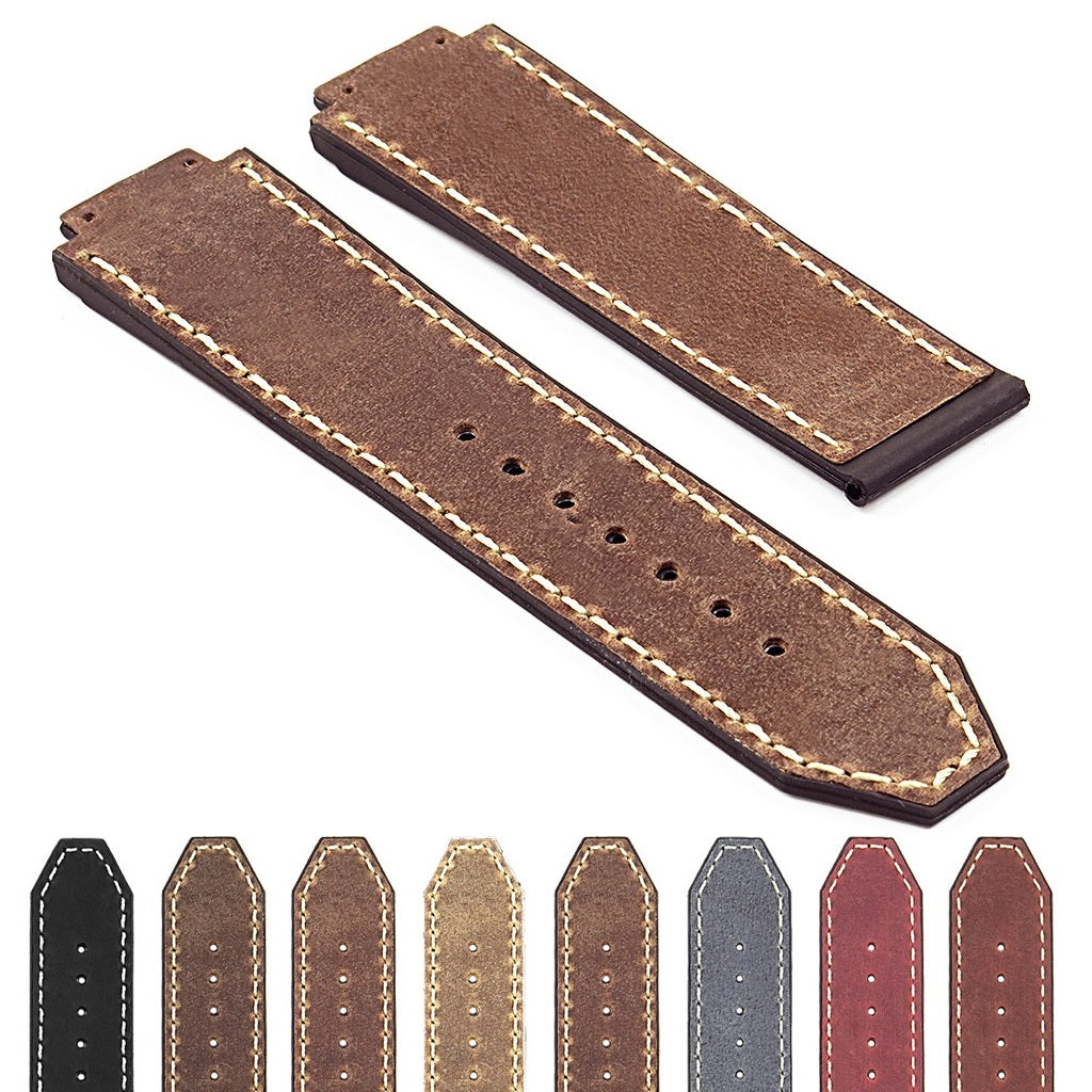 DASSARI S6 Vintage Leather Strap for Hublot Big Bang