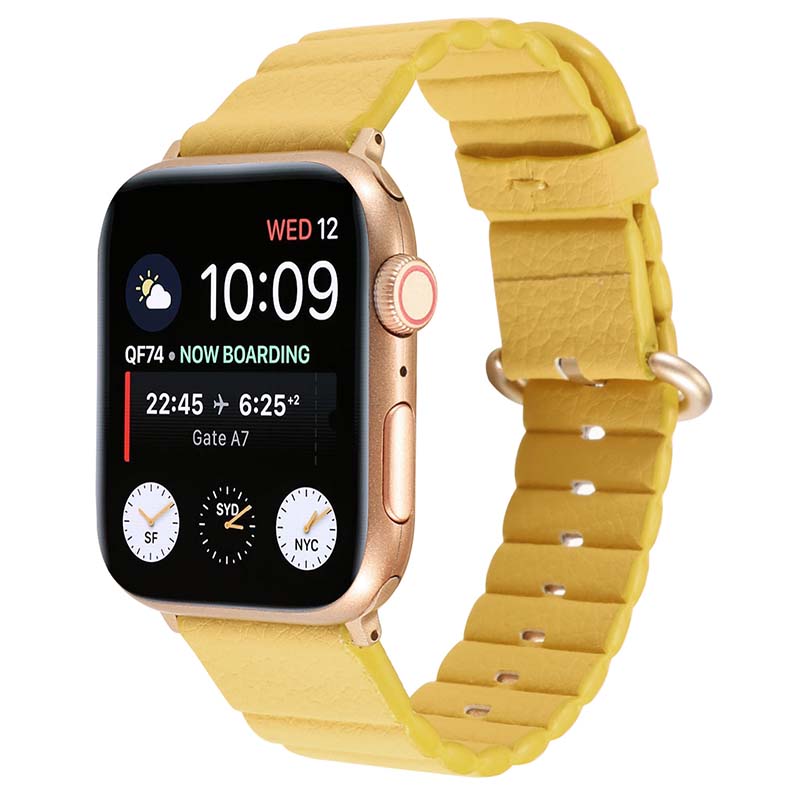 Leather Link Band for Apple Watch