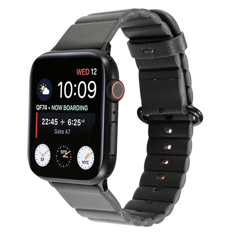 Leather Link Band for Apple Watch