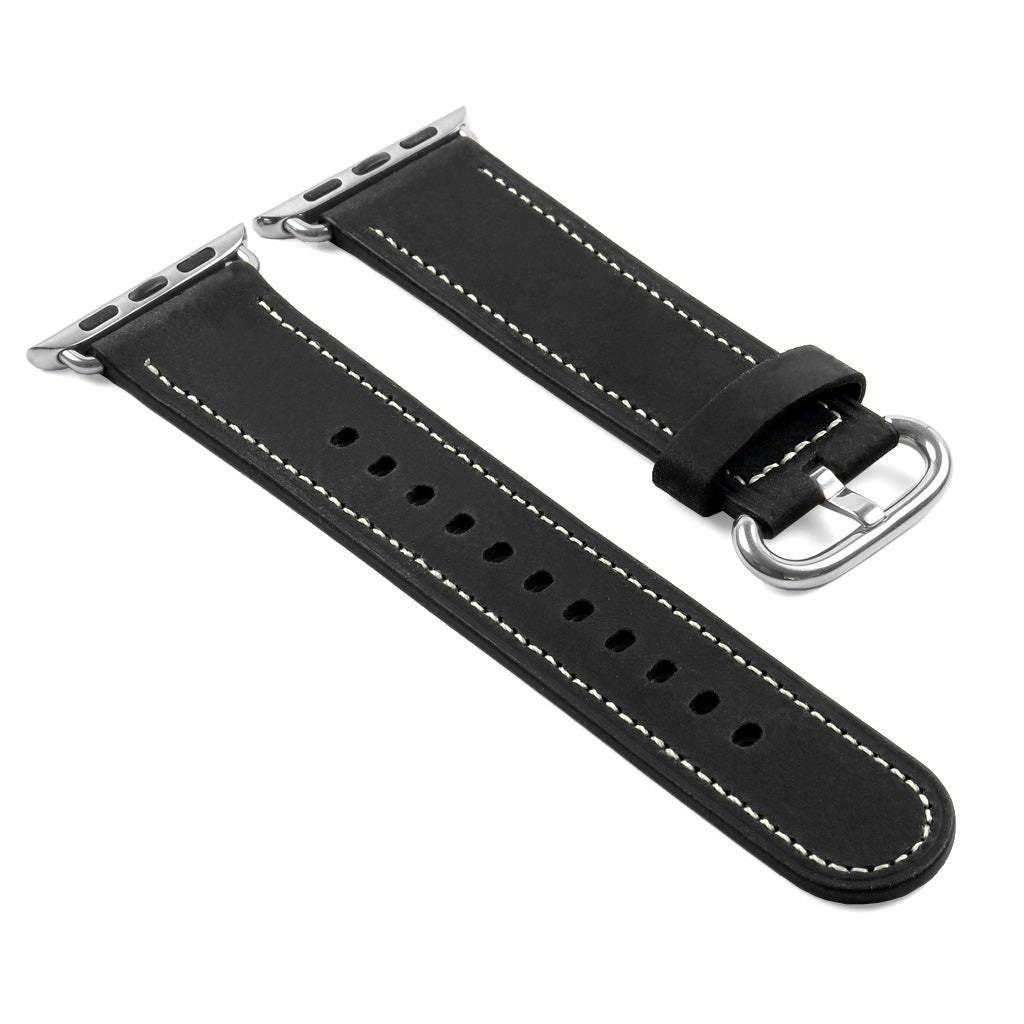 DASSARI Distressed Leather Strap for Apple Watch