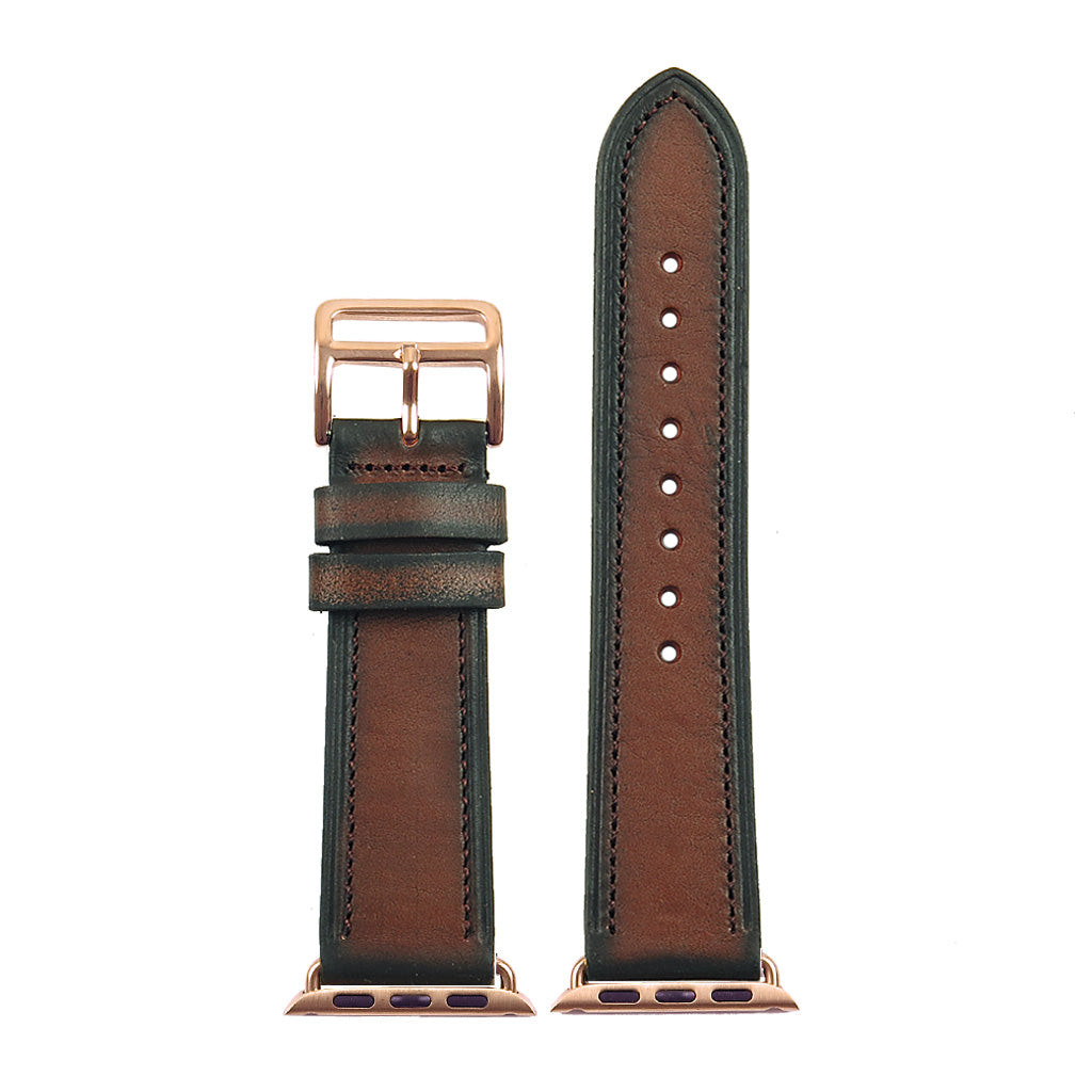 DASSARI Vintage Leather Strap For Apple Watch