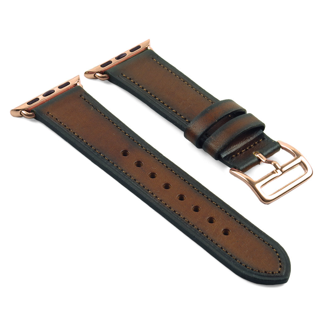 DASSARI Vintage Leather Strap For Apple Watch