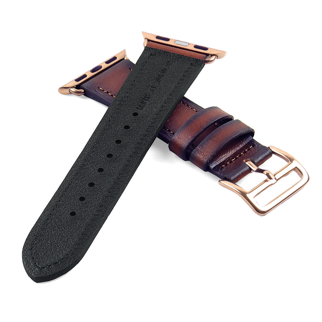 DASSARI Vintage Leather Strap For Apple Watch