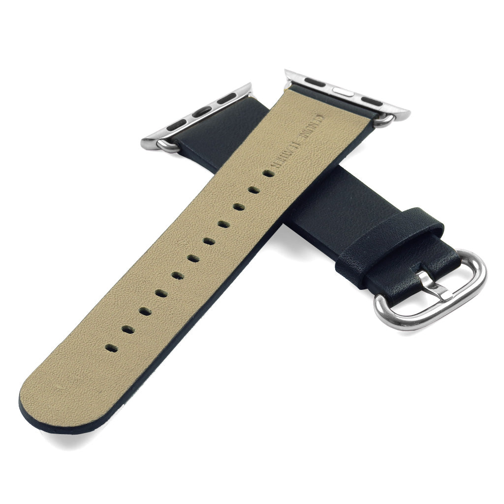 DASSARI Vintage Italian Leather Strap For Apple Watch