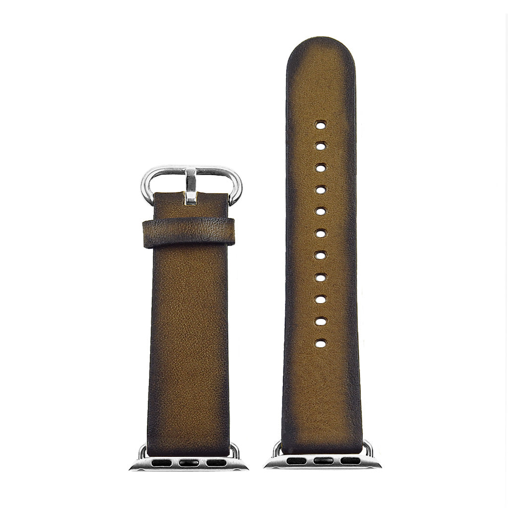 DASSARI Vintage Italian Leather Band for Samsung Galaxy Watch Active