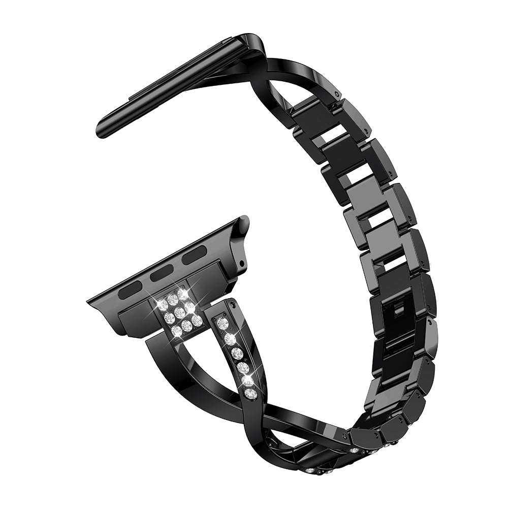 Alloy Bracelet with Rhinestones for Apple Watch