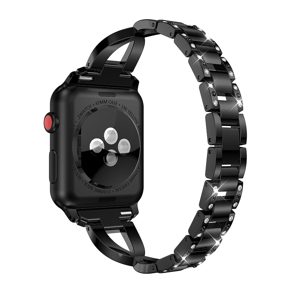 Alloy Bracelet with Rhinestones for Apple Watch