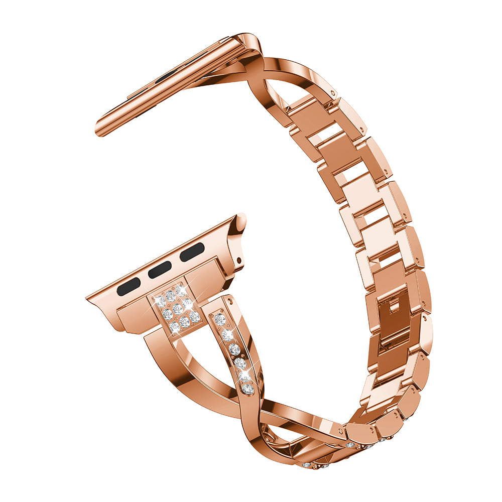 Alloy Bracelet with Rhinestones for Apple Watch