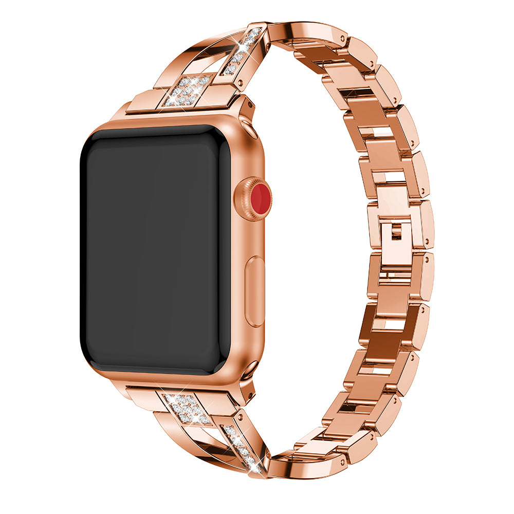 Alloy Bracelet with Rhinestones for Apple Watch
