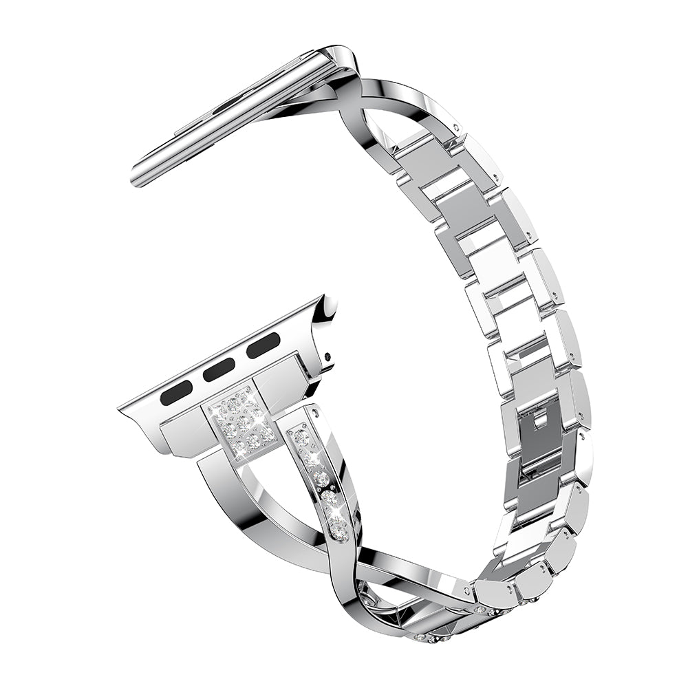 Alloy Bracelet with Rhinestones for Apple Watch
