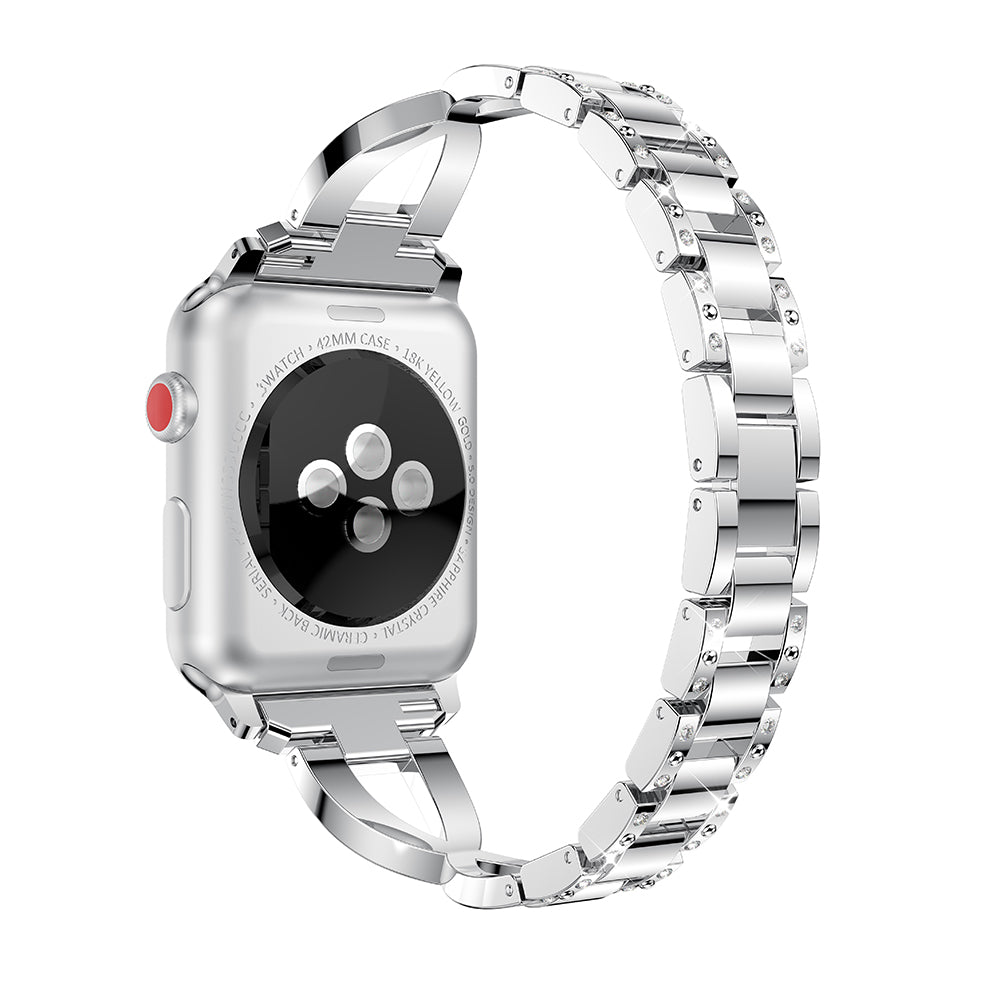 Alloy Bracelet with Rhinestones for Apple Watch
