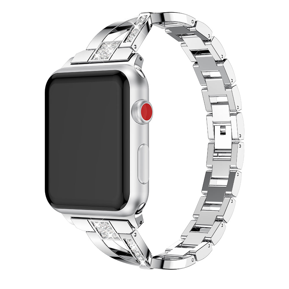 Alloy Bracelet with Rhinestones for Apple Watch