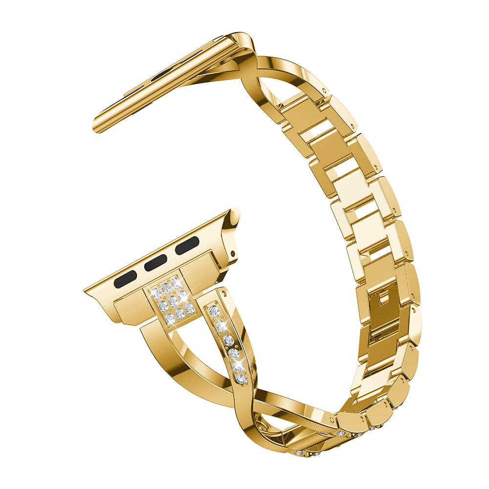 Alloy Bracelet with Rhinestones for Apple Watch