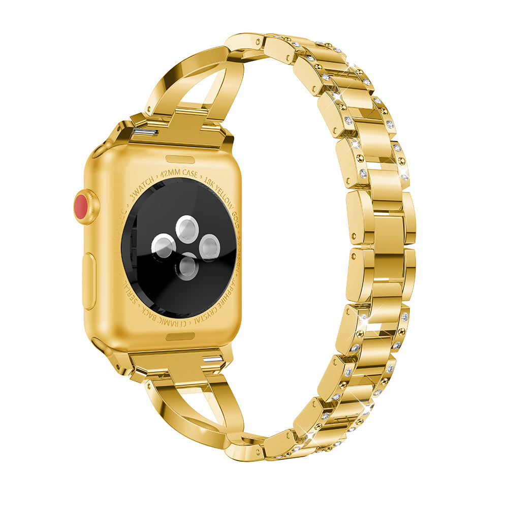 Alloy Bracelet with Rhinestones for Apple Watch