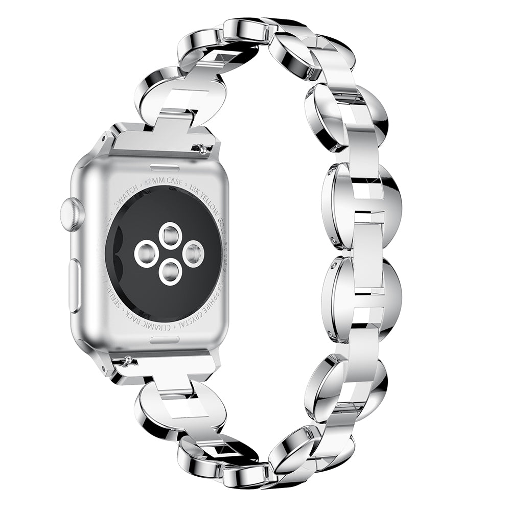Alloy Link Band with Rhinestones for Fitbit Inspire 2