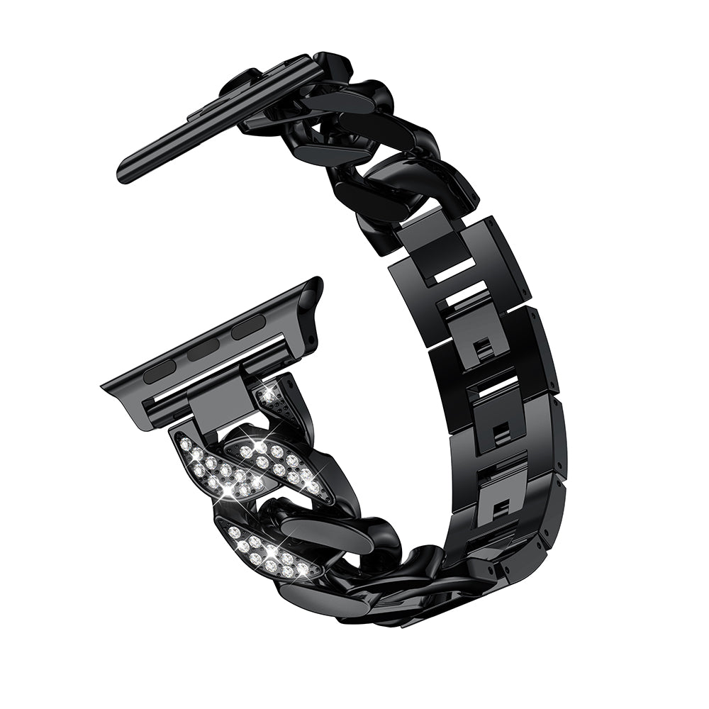 Alloy Link Band with Rhinestones for Apple Watch