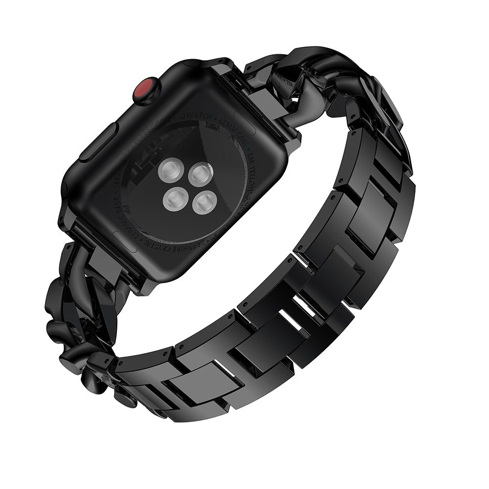 Alloy Link Band with Rhinestones for Apple Watch