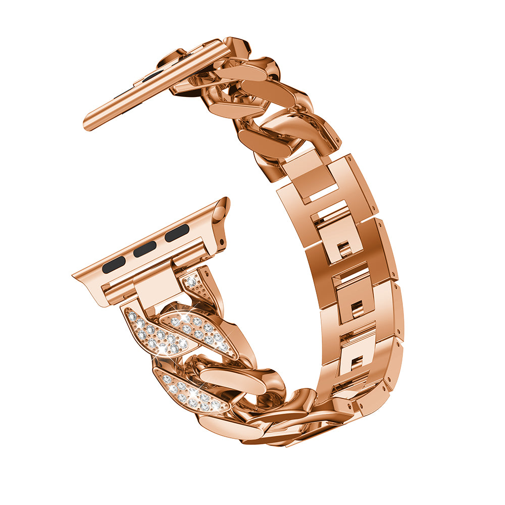 Alloy Link Band with Rhinestones for Apple Watch