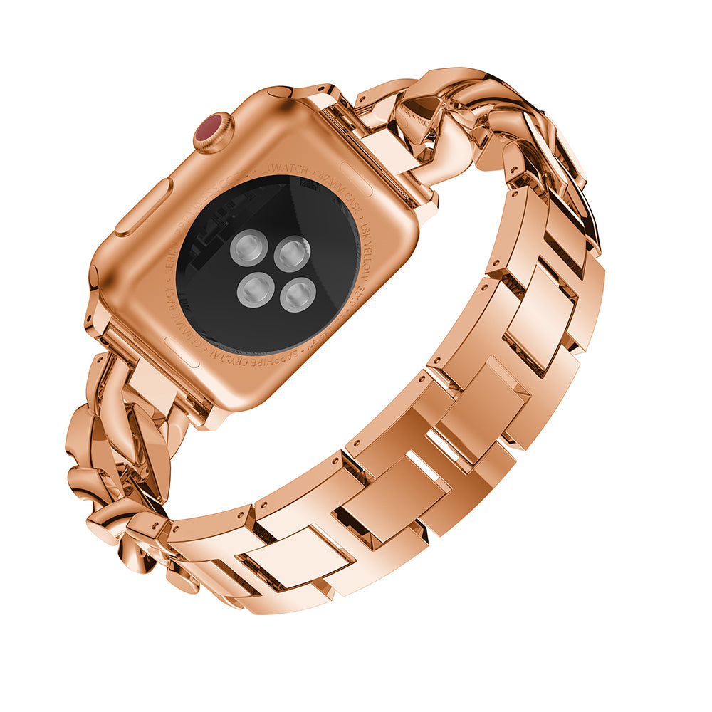 Alloy Link Band with Rhinestones for Apple Watch