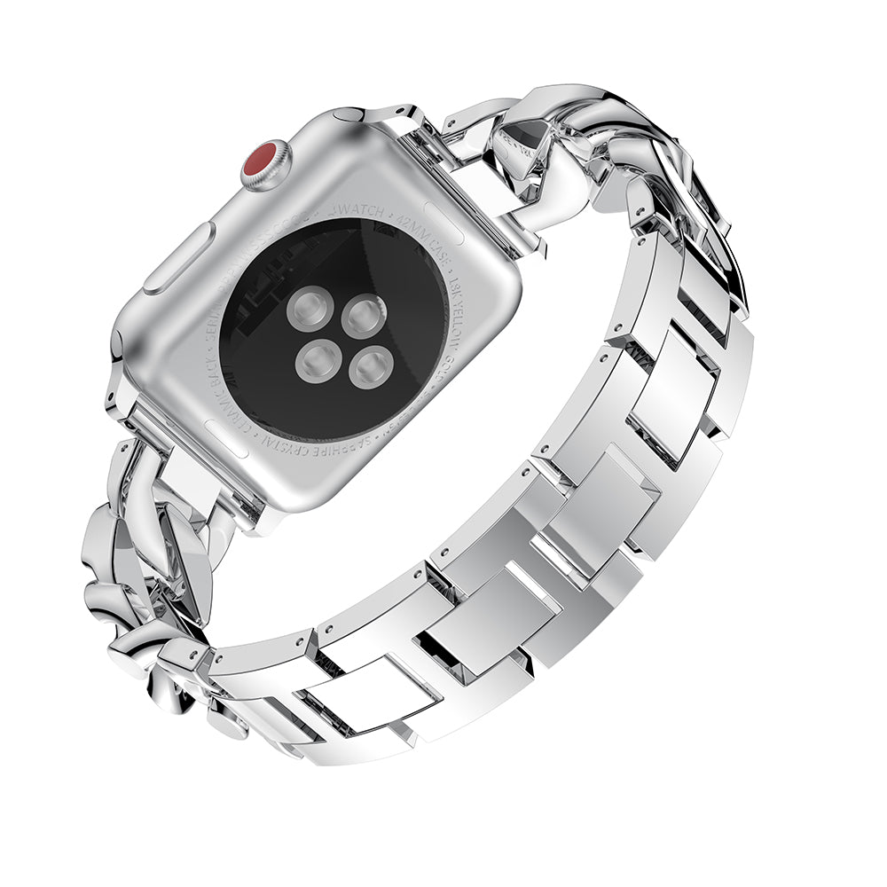 Alloy Link Band with Rhinestones for Apple Watch