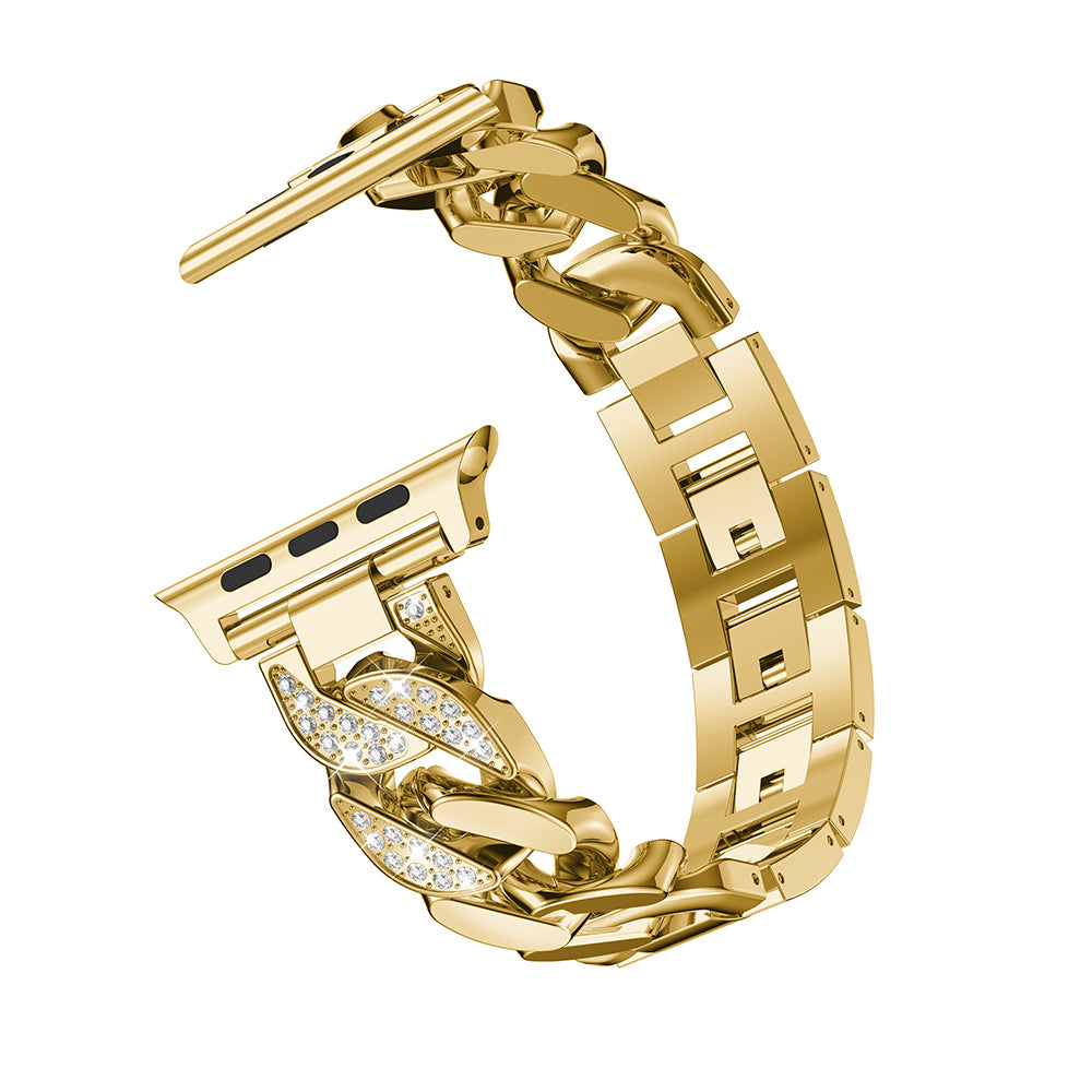 Alloy Link Band with Rhinestones for Apple Watch