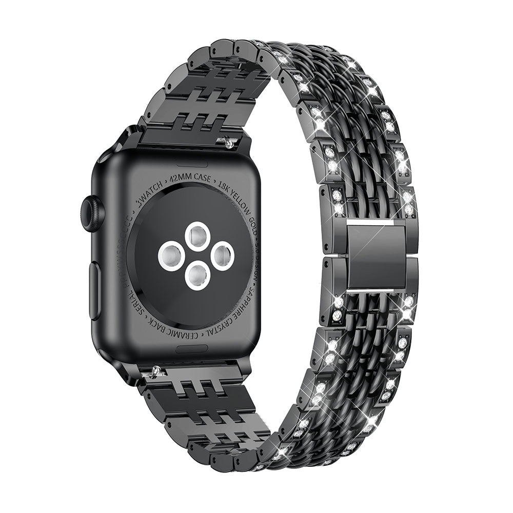 Alloy Metal Strap with Rhinestones for Apple Watch
