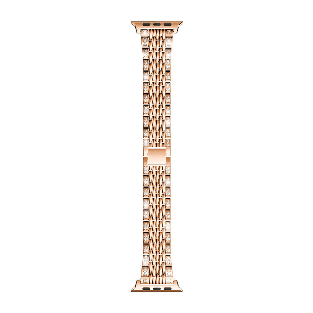 Alloy Metal Strap with Rhinestones for Apple Watch
