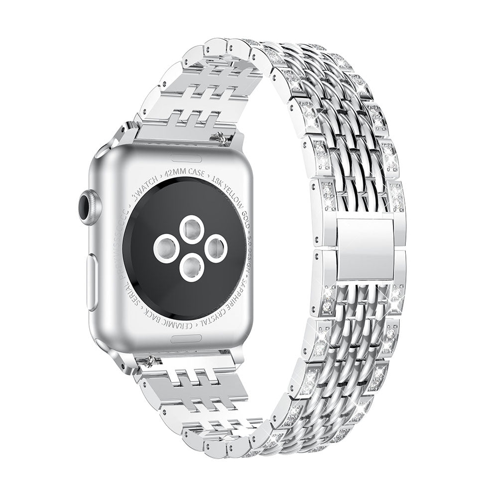 Alloy Metal Strap with Rhinestones for Apple Watch