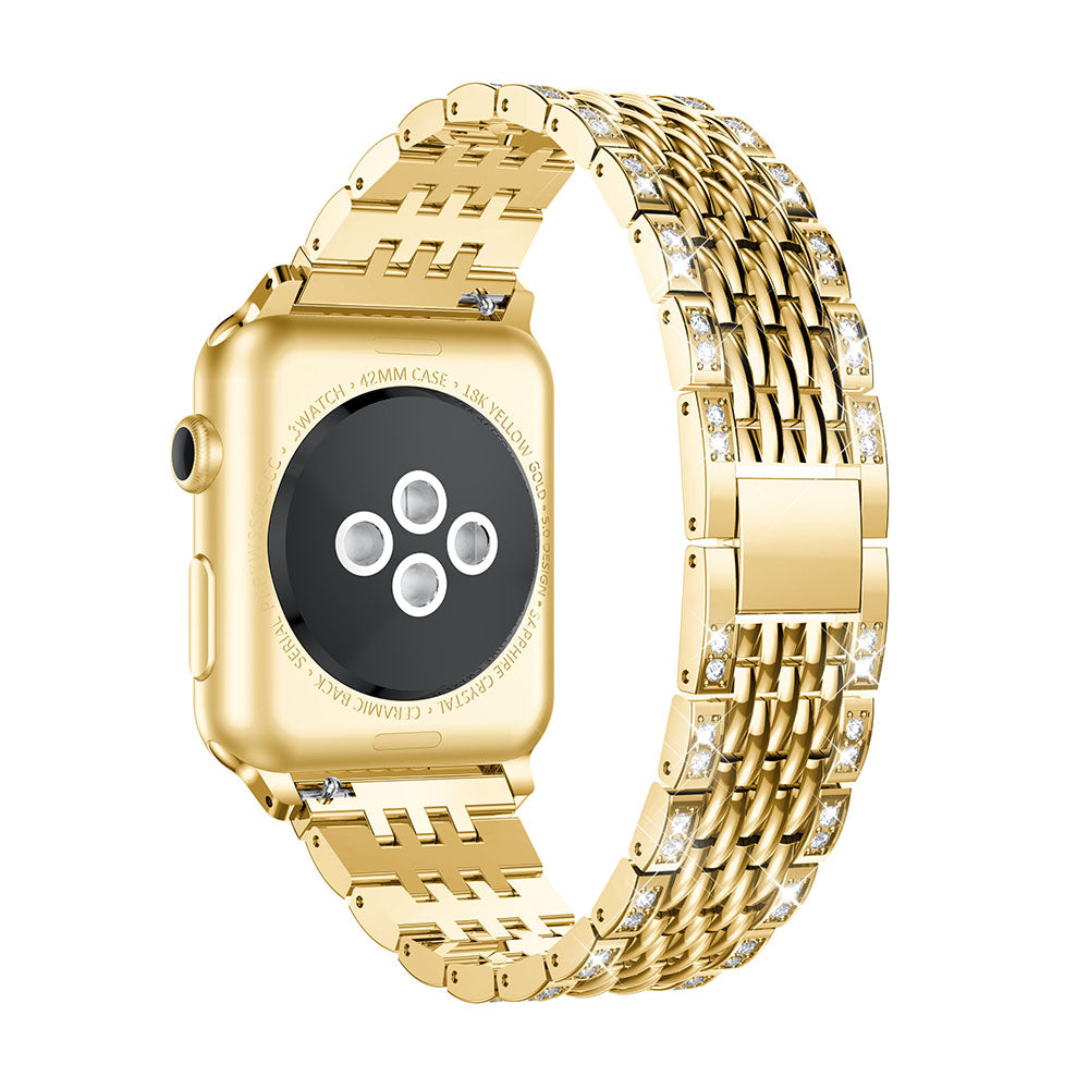 Alloy Metal Strap with Rhinestones for Apple Watch