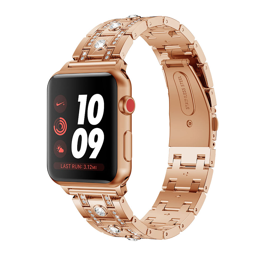 Alloy Strap with Rhinestones for Apple Watch