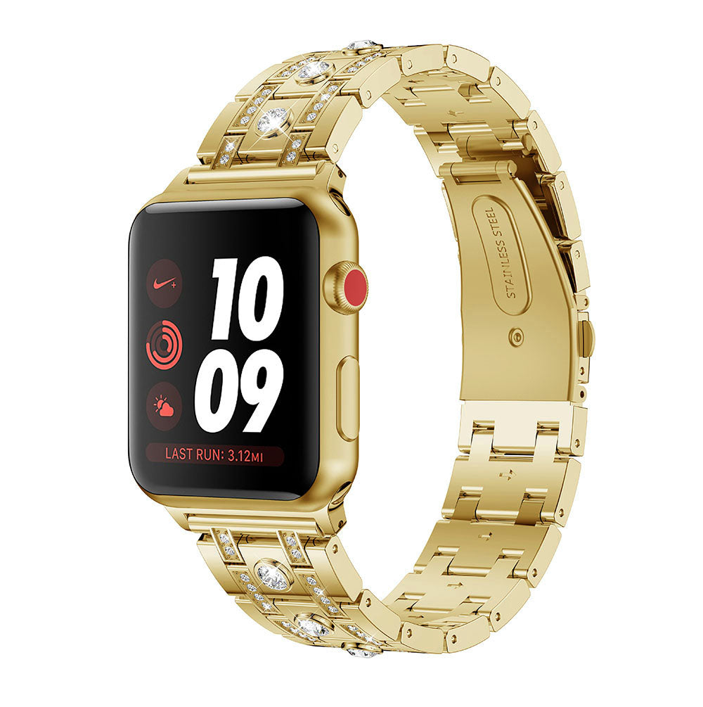 Alloy Strap with Rhinestones for Apple Watch