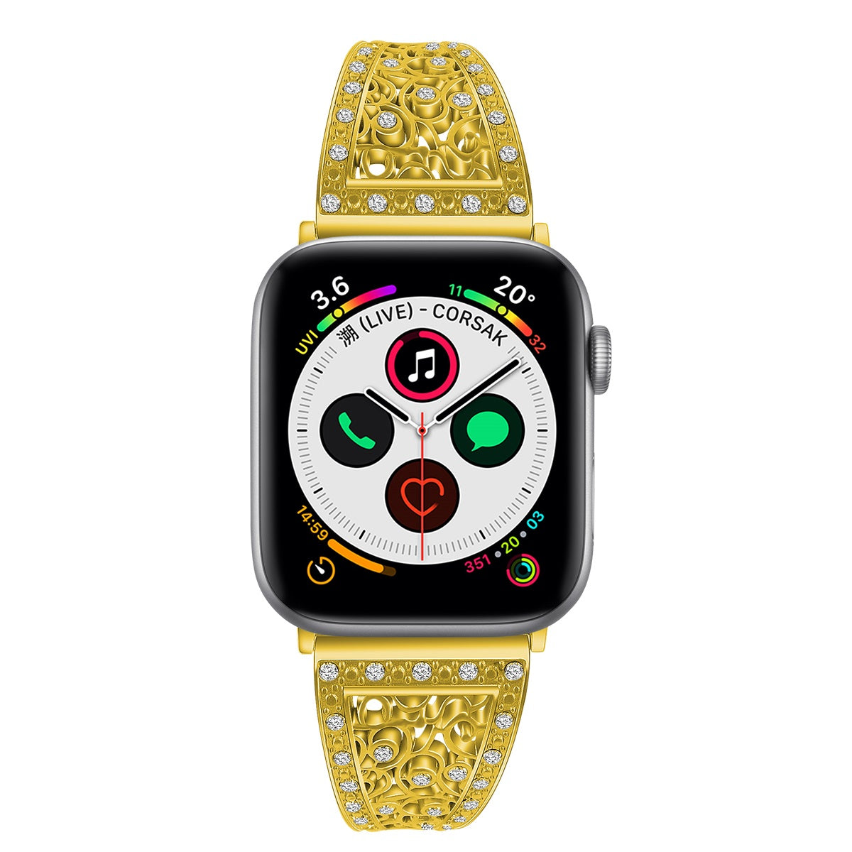 Cuff & Chain Bracelet for Apple Watch