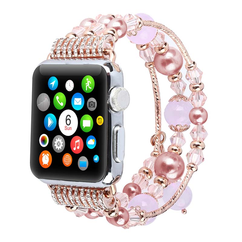 Elastic Bead Bracelet for Apple Watch