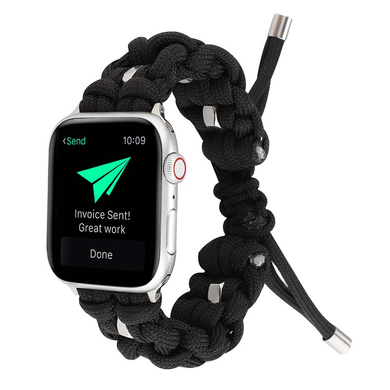 Braided Nylon Paracord Strap for Apple Watch
