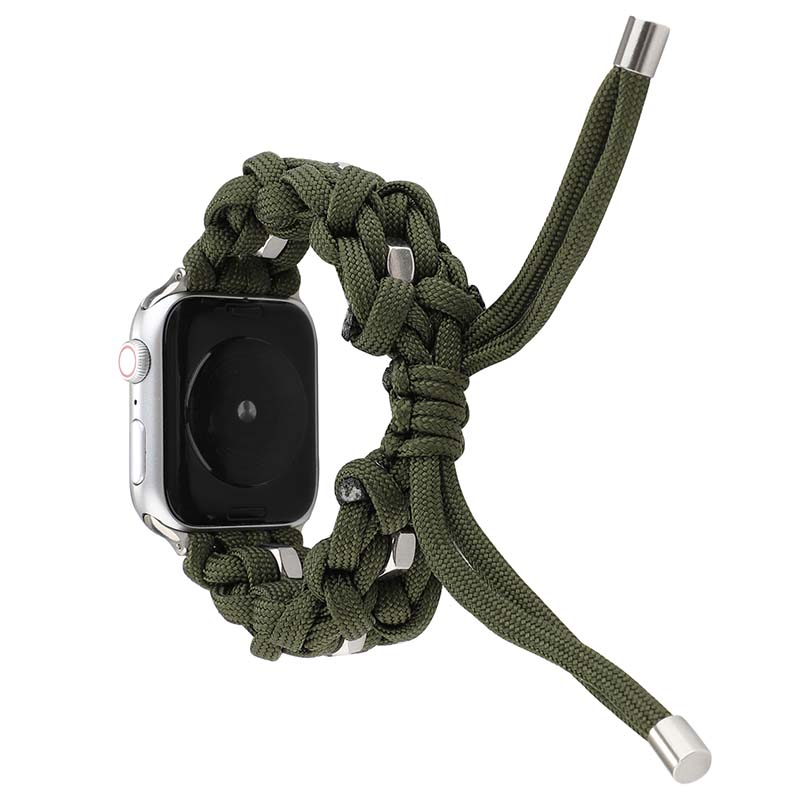 Braided Nylon Paracord Strap for Apple Watch