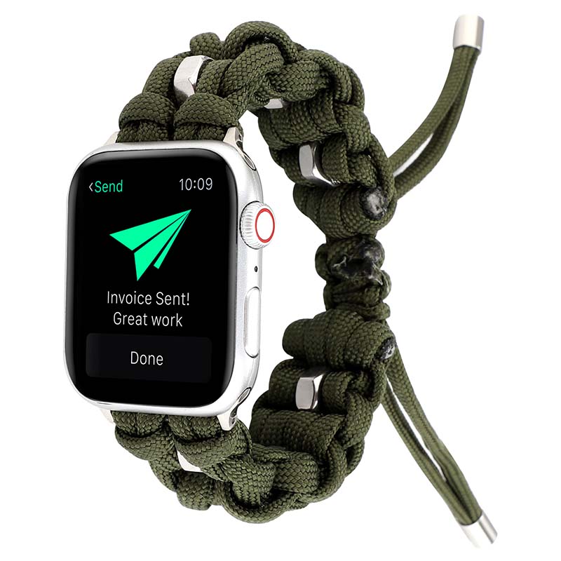 Braided Nylon Paracord Strap for Apple Watch