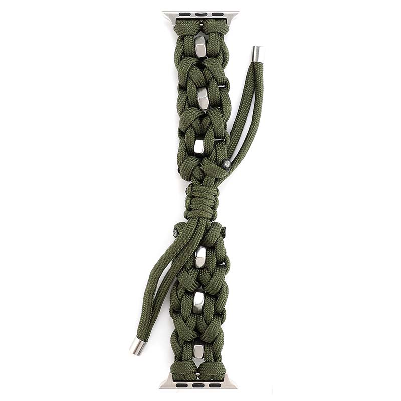 Braided Nylon Paracord Strap for Apple Watch