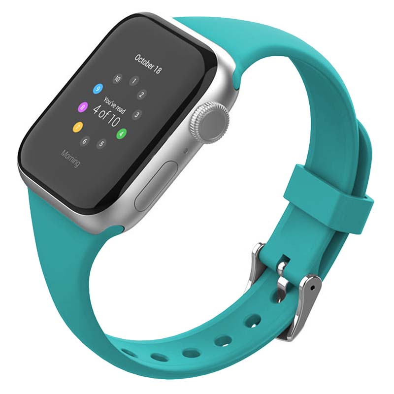 Slim Rubber Strap for Apple Watch