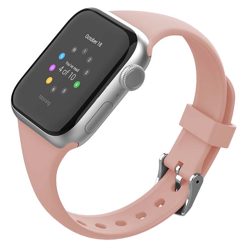 Slim Rubber Strap for Apple Watch