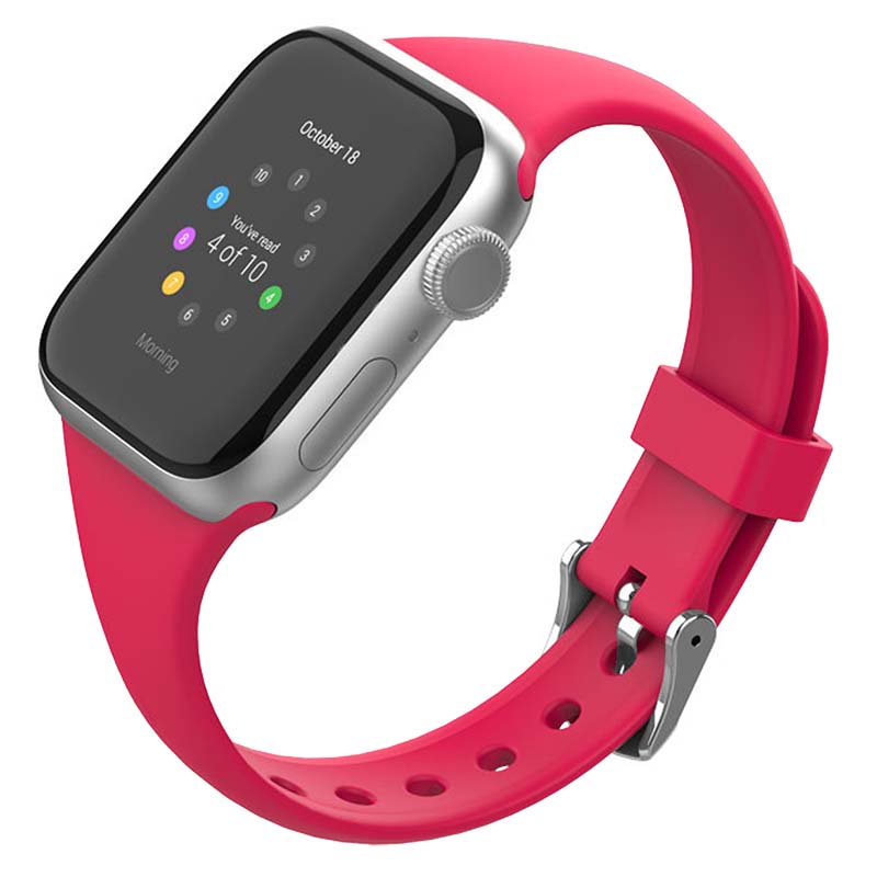 Slim Rubber Strap for Apple Watch
