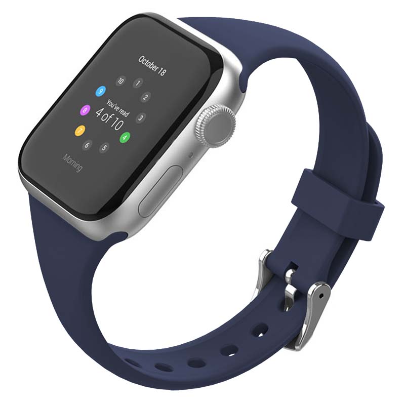Slim Rubber Strap for Apple Watch
