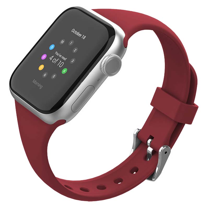 Slim Rubber Strap for Apple Watch