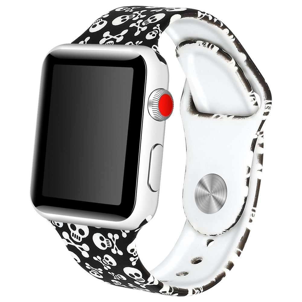 Rubber Strap with Patterns for Apple Watch
