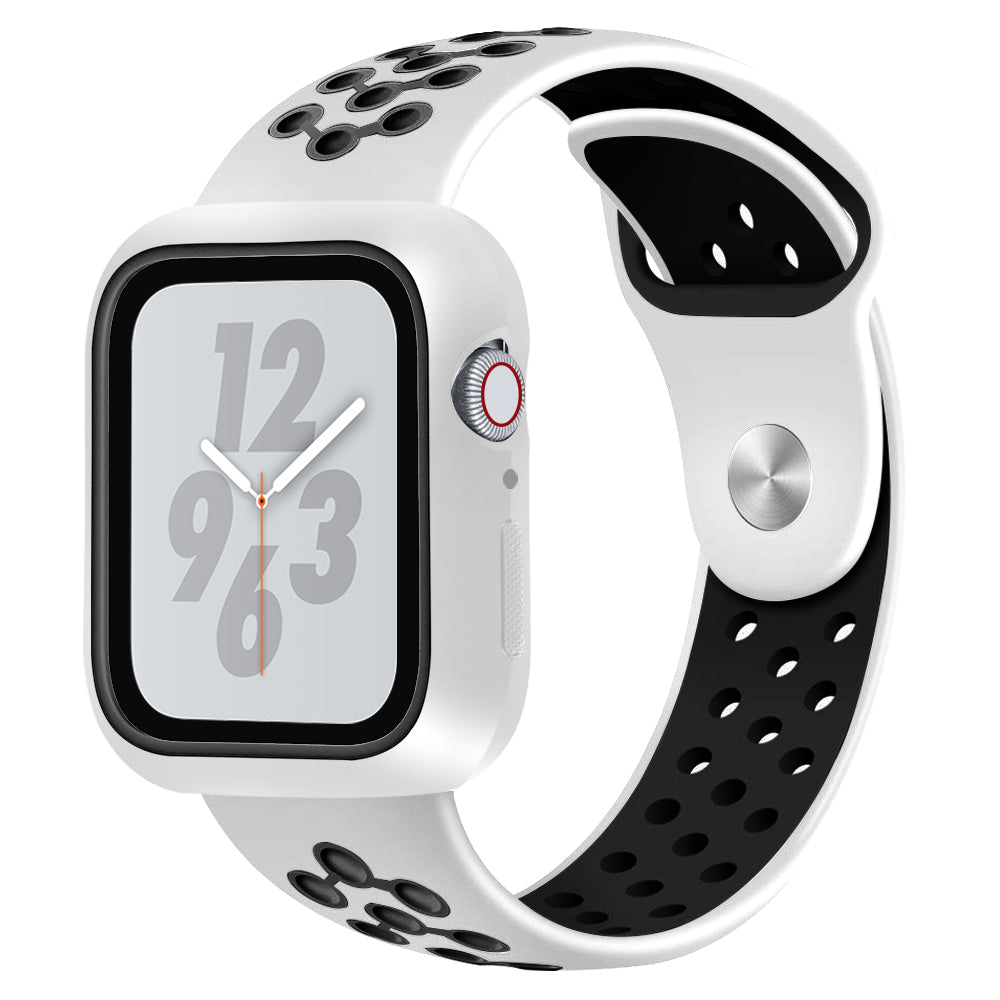 Rubber Strap with Case Protector for Apple Watch