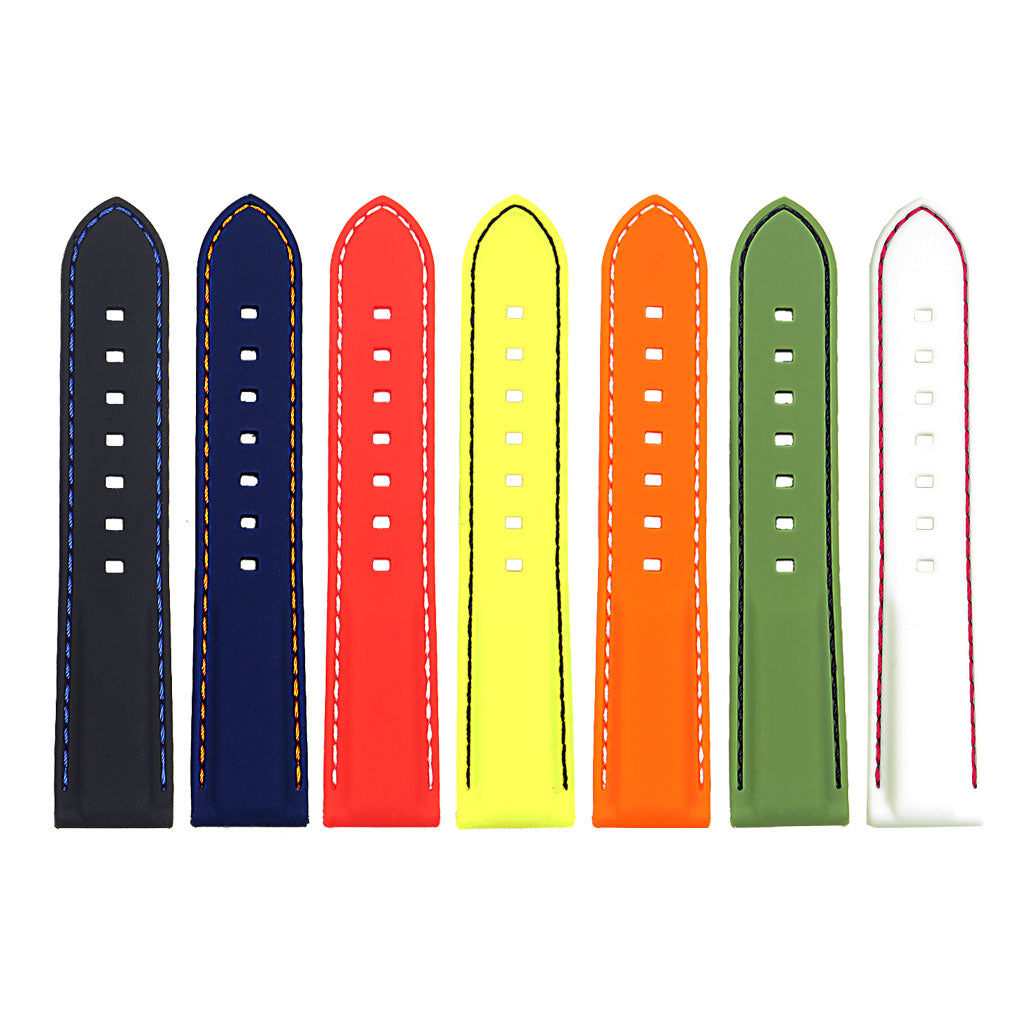 Rubber Strap with Contrast Stitching for Samsung Galaxy Watch